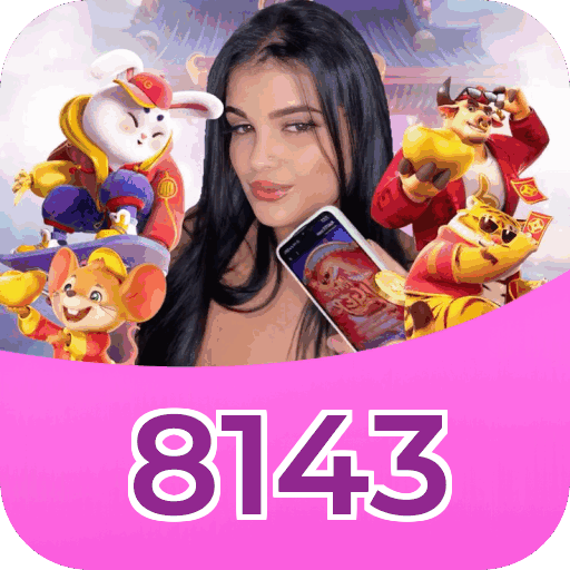 Interface do aplicativo 8143 mostrando jogos disponíveis no iOS e Android